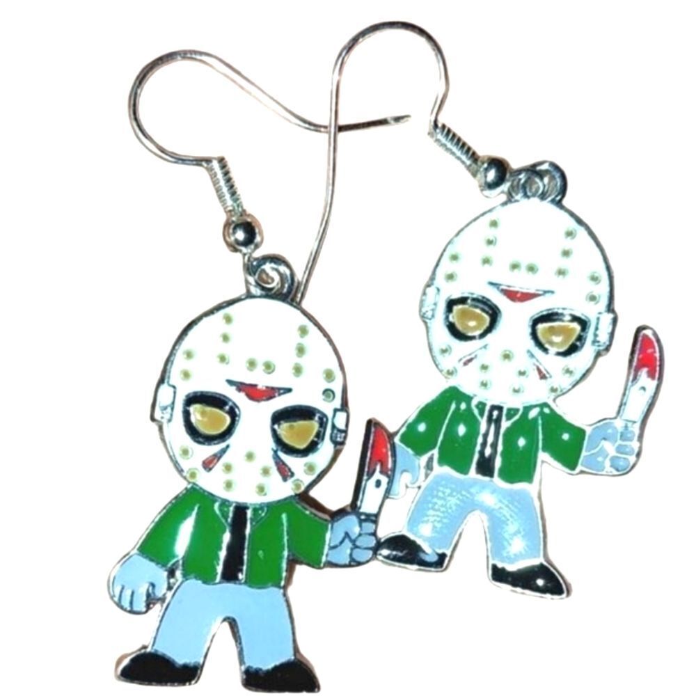 Horror Vintage Festive Holiday Earrings